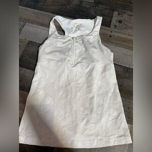 Lilly Pulitzer Luxletic White Top- XS‎